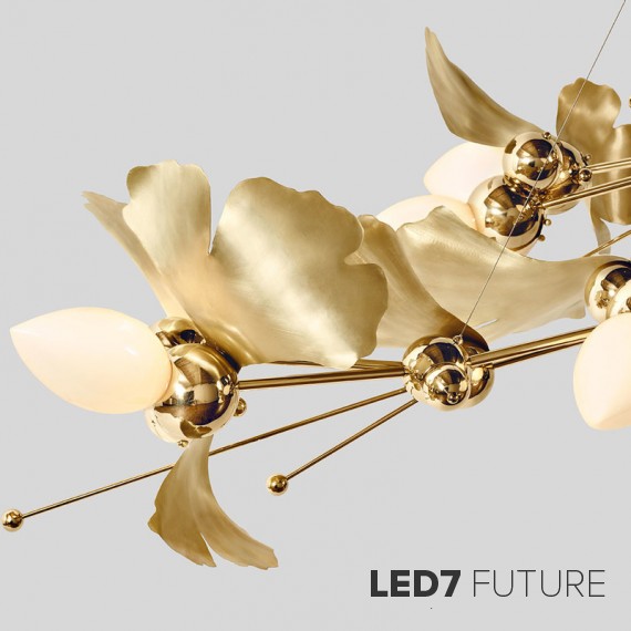 Rosie li - Gingko Blossom 13 Chandelier